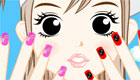 make up games : Carines manicure 4girls