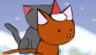 surprises : Christmas cat