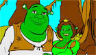 01. celebrities : Colouring Game of Shrek 2