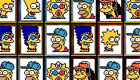 celebrities : Mahjong with the Simpsons