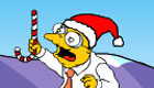  celebrities : CHRISTMAS Special - Snowball Fights with the Simpsons