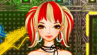 dress up games : A rock star chick!
