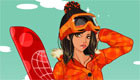 dress up : A Girl Going Skiing