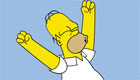 Homer Simpson and his many faces!